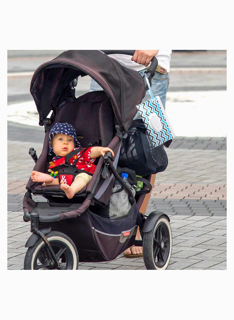 حقيبة مناديل مبللة محمولة قابلة لإعادة الاستخدام وخفيفة الوزن وصديقة للبيئة وحقيبة مناديل أطفال مريحة للاستخدام أثناء التنقل - Image 4