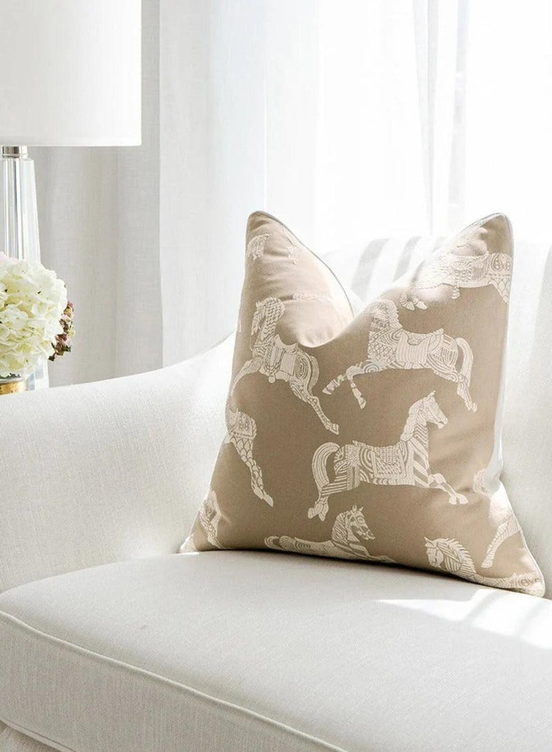 KNOT HOME Cushion Aurora Hodler (with filler) Pillow Knot Home Cover Set for Modern Sofa Contemporary Living Room Bedroom and Office Soft Washable  - Image 2