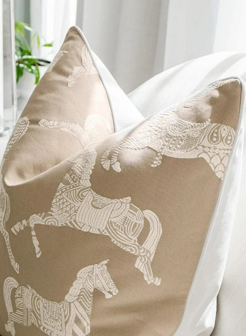 KNOT HOME Cushion Aurora Hodler (with filler) Pillow Knot Home Cover Set for Modern Sofa Contemporary Living Room Bedroom and Office Soft Washable  - Image 4