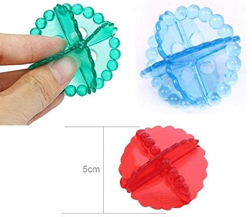 YTM laundry Washing Machine Ball Laundry Dryer Wash Without Detergent Silicone Washing Machine Ball Reusable Washing Laundry Dryer Ball Pack of 4pcs - Image 4
