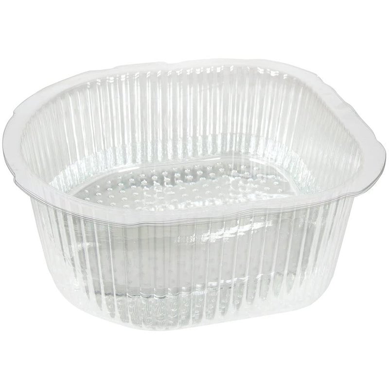 بطانات حمام القدم العالمية من مجموعة فور برو الاحترافية - أكثر سمكًا بنسبة 50% - تناسب حمام فوتسي، بطانات حوض بيديكور القابلة للتصرف لحمامات القدم وأحواض نقع القدم، شفافة، 100 قطعة