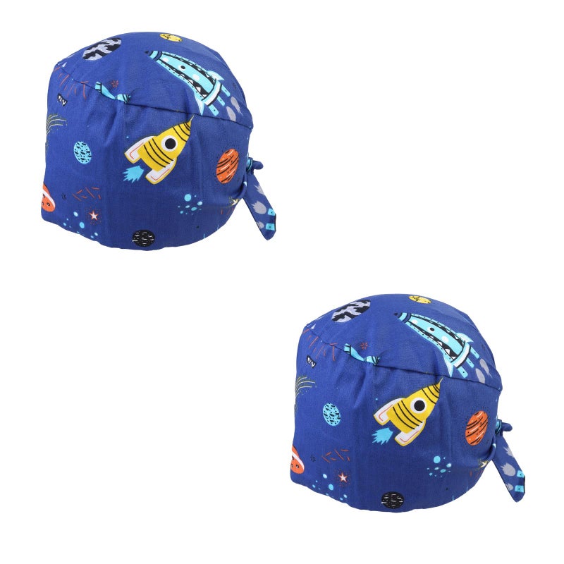 2 pcs Printed Pattern Cotton for Beauty Salon ( ) - Image 1