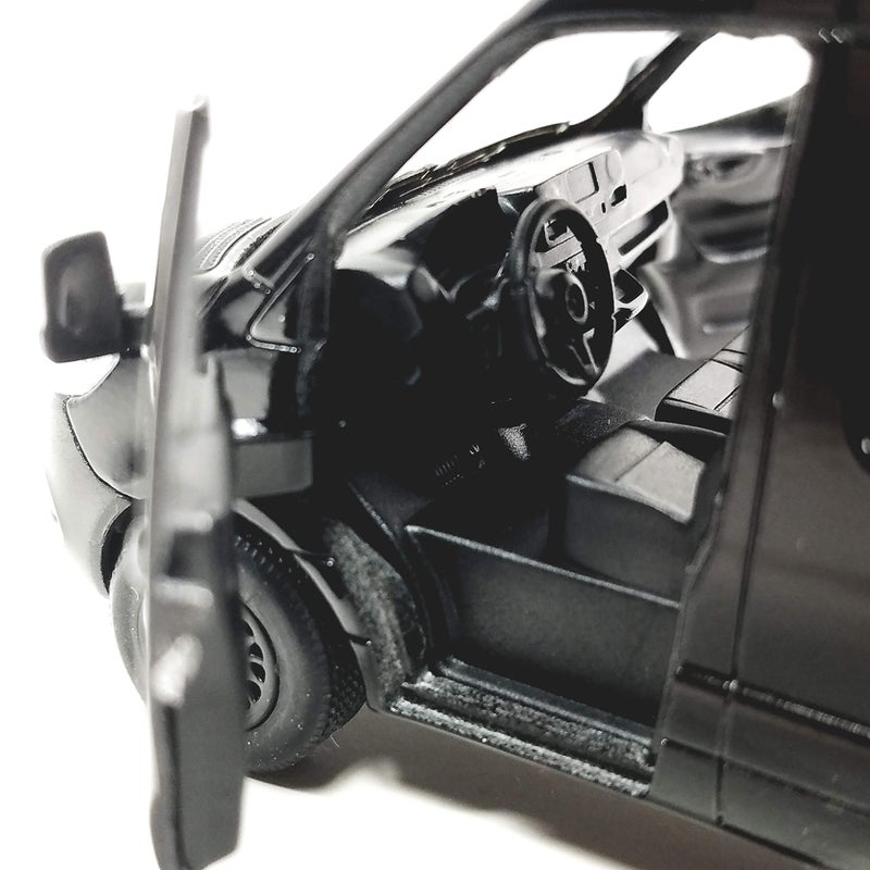 KiNSMART MercedesBenz Sprinter Cargo Van 148 O Scale 5 Die Cast Metal Model Toy Van PullBack Action Black - Image 4
