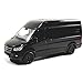 KiNSMART MercedesBenz Sprinter Cargo Van 148 O Scale 5 Die Cast Metal Model Toy Van PullBack Action Black - Image 3