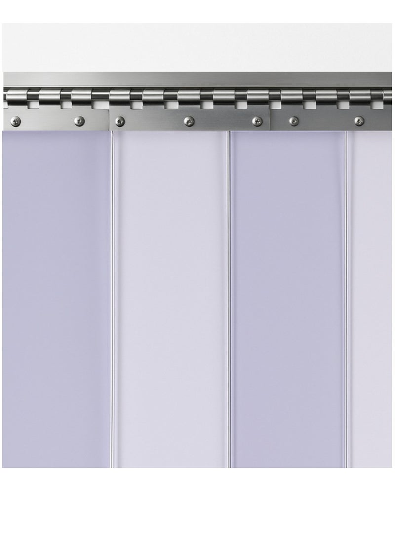 Royal Apex Pvc Strip Curtains Stainless Steel Rod For Walking In The Climate In Which The Refrigerator Is Pollution Control Freezers Door Clean Room Warehouses Pet Access Doors 1Meter Steel Rod Only - Image 1