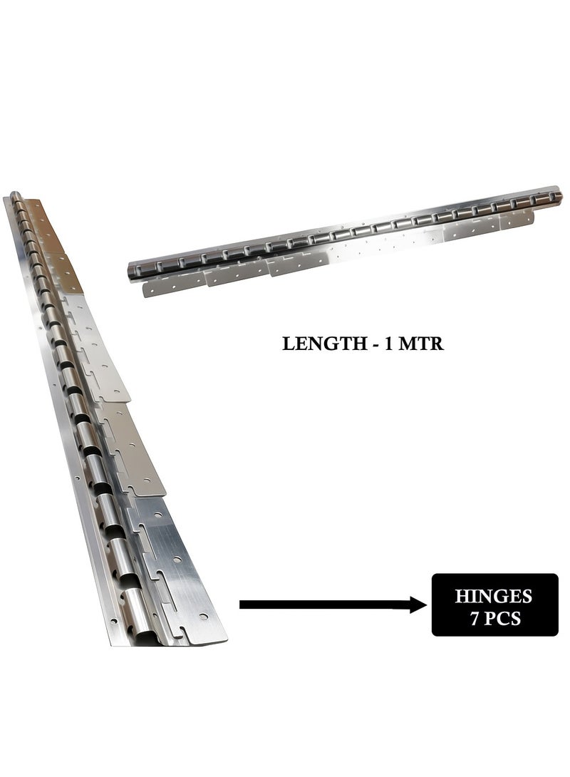 Royal Apex Pvc Strip Curtains Stainless Steel Rod For Walking In The Climate In Which The Refrigerator Is Pollution Control Freezers Door Clean Room Warehouses Pet Access Doors 1Meter Steel Rod Only - Image 3