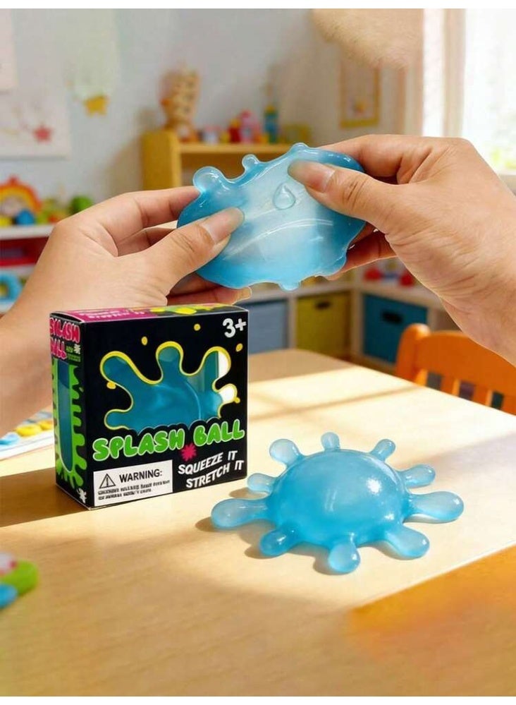 NEEDOH Sploot Splat Squishy Toy, Stress Relief Sensory Fidget Toy for Kids & Adults, Viral Squeeze Toy for Anxiety & ADHD, Soft Slow-Rising Splat Ball, 3+ Age, - Image 3