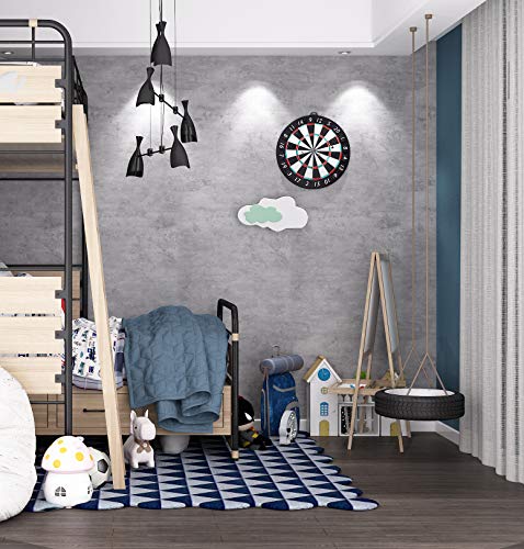 Livelynine 15.8X394 Light Grey Concrete Wallpaper Peel and Stick Modern Living Room Waterproof Contact Paper for Countertops Textured Cement Wall Paper Sticker Pull and Stick Bedroom Removable - Image 5