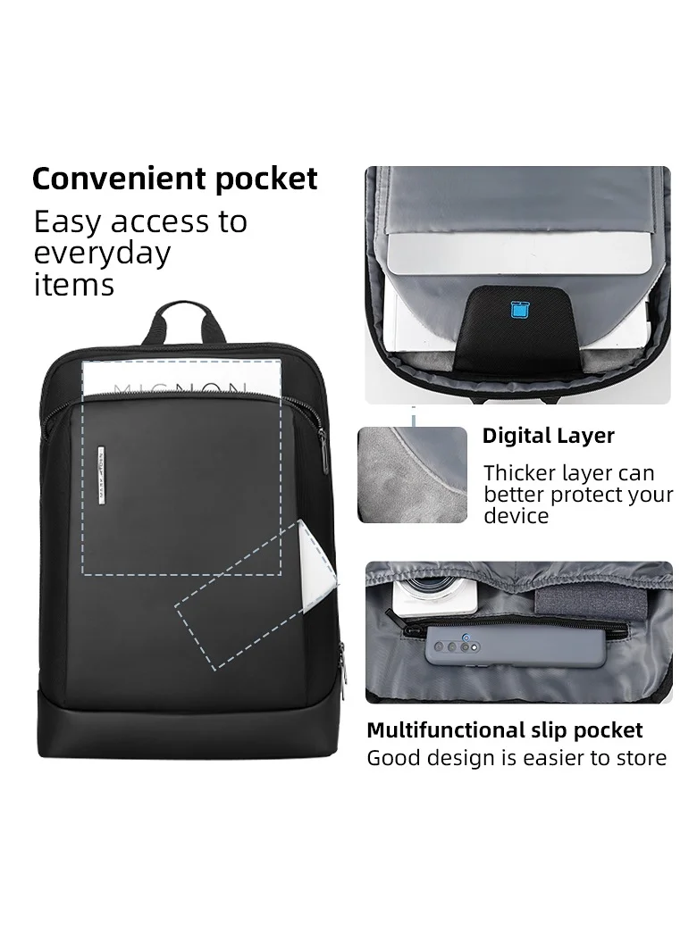 MARK RYDEN MARK RYDEN Laptop Backpack, 15.6 inch Business Backpack Men Women, Waterproof Backpack Anti-theft, flight-approved Backpack