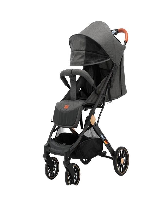 Lightweight Baby Stroller, Mini Travel Stroller, One-Hand Foldable, Five Point Harness, Birth to 3 Years with Storage Basket, Removable and Washable, Adjustable Canopy Great for Airplane,