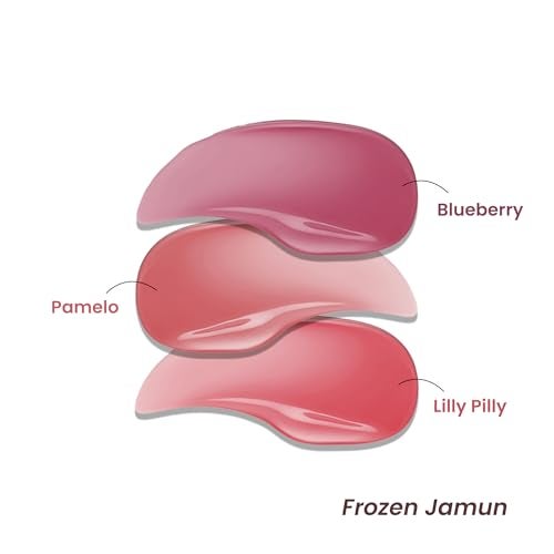 LAMIOR Peptide Glaze Lip Balm Combo Pack of 3 - Frozen Jamun | 3-in-1 Formula for Glossy Shine, Healing, and Nourishment | Pillowy-Soft Lips | Nourishes Dry Skin | Real Reviews, Juicy Results! - Image 2
