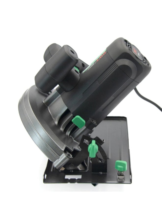 DWT 1300W 220-230V Cutting Depth and Angle Adjustment Corded Circular Saw Multicolour 18.2 x 25.3 x 32 cm HKSP13-61 - Image 5