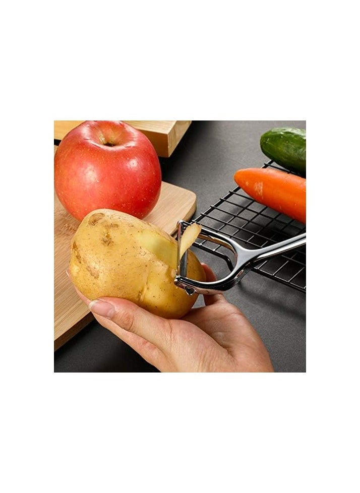 Oasisgalore - Vegetable Peeler for Kitchen, Potato Peelers for Fruit Straight Blade - Image 1