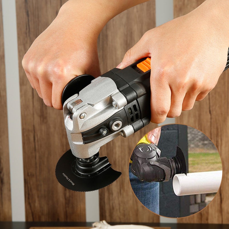 66PCS Oscillating Tool Blades Multitool Saw Blades Accessories Kit for Cutting Metal Wood Plastic - Image 4