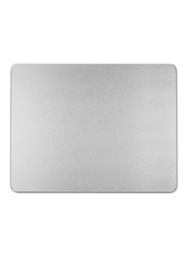 Loquat Aluminum Alloy Metal Mouse Pad Silver - Image 1