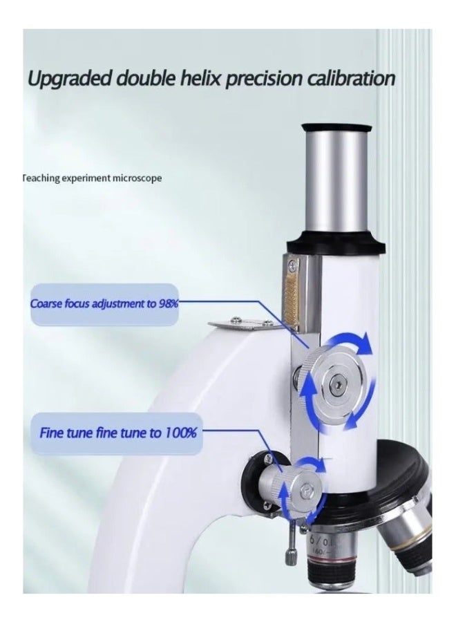 Agofyngs 100,000X HD Monocular Microscope for Students, Portable Science Experiment Microscope for Primary to University Learning - Image 3