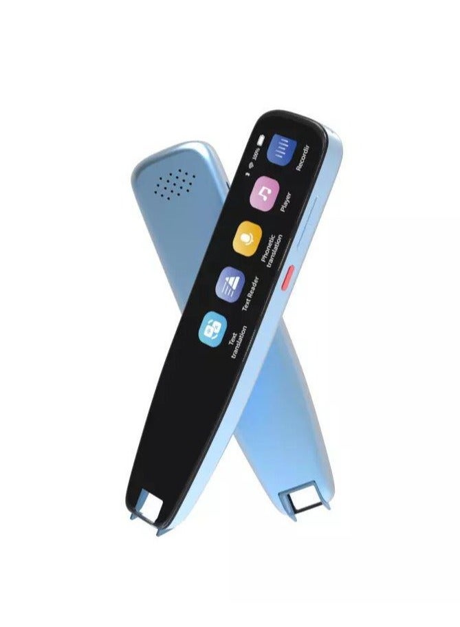 REBENUO Scan Reader Pen 16GB Dictionary Mobile Scanner Translator Scanning Pen 112 Language OCR Digital Reader Pen Voice Translator Device Text Phonetic Multilingual Translation  - Image 1