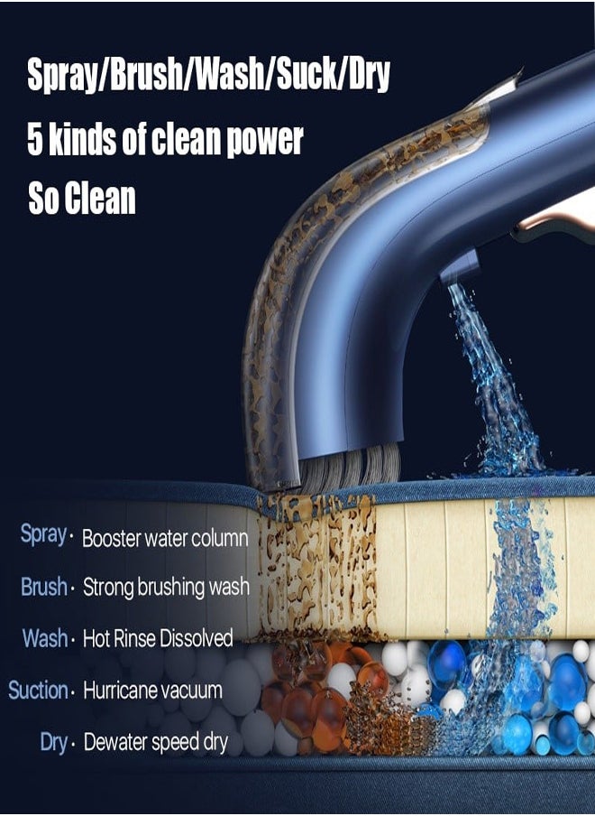 Black Tiger - Carpet Cleaning Machine 4 in 1 for washing carpets and removing stains from furniture - Image 1