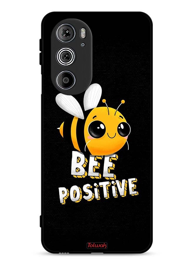 Tolwak Motorola Edge 30 Pro Protective Case Cover Bee Positive - Image 1