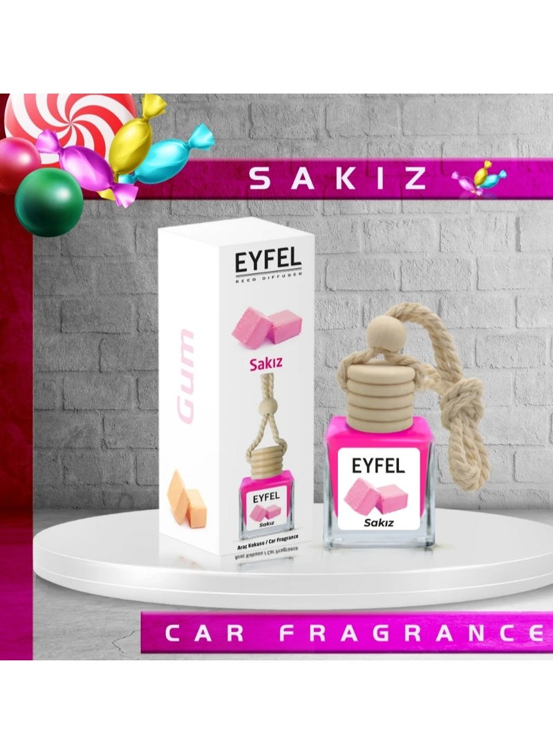 Eyfel Car Air Freshener Gum Scent 10ml - Image 1