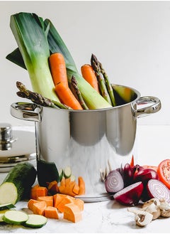 MASTERCLASS MasterClass Stainless Steel Stockpot 20cm (5.5 Litres), Labelled  - Image 5
