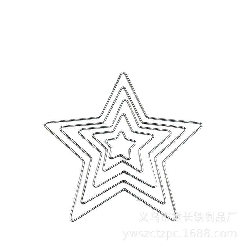 Dreamcatcher Material Moon Pentagram Heart Irregular Welding European Style Handmade Diy Jewelry Manufacturer Direct Approval - Image 3