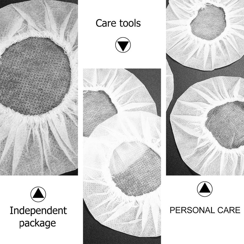 Disposable Stretchable Nonwoven Earcup Protector Covers 50 Pairs For Headphones - Image 5