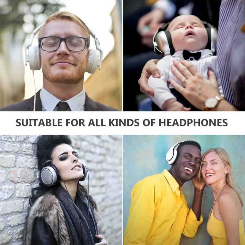 Disposable Stretchable Nonwoven Earcup Protector Covers 50 Pairs For Headphones - Image 3