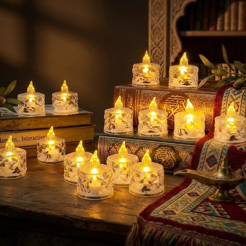 Proxima Direct 24 PCS Flameless LED Tea Lights Candles Battery Operated - Image 1