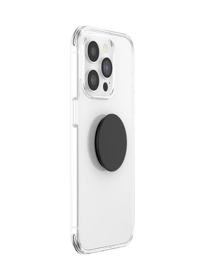 POPSOCKETS قبضة هاتف بوب سوكيتس مع قاعدة قابلة للتوسيع، قبضة لاصقة - أسود - Image 3