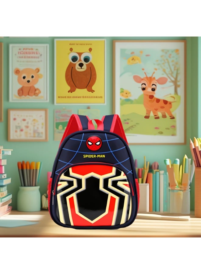 Children's Spider-Man Backpack for Kids – 11”x11”x5.5” Backpack  School Bag for Boys and Girls - Image 2