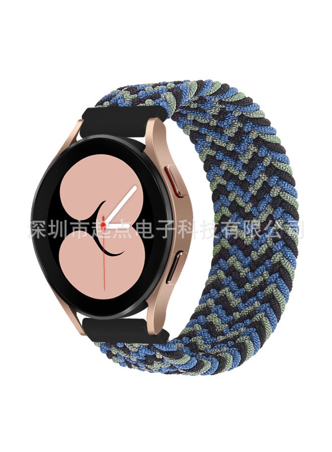 For Samsung Galaxy Watch4 /classic Samsung Watch Strap Single Lap Nylon Woven Strap - Image 1