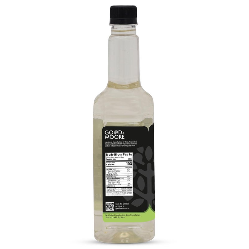 GOOD&MOORE Mint Mojito Syrup | For Cocktails, Mocktails, Sodas, Ice-teas, Beverages, Juices and more | Concentrated Syrup | Ready to mix | Mixer | Premium Syrup | 25.36 fl.oz/750ml | Perfect for gifting at Diwali, Thanksgiving and Christmas | Festive Gifts - Image 3
