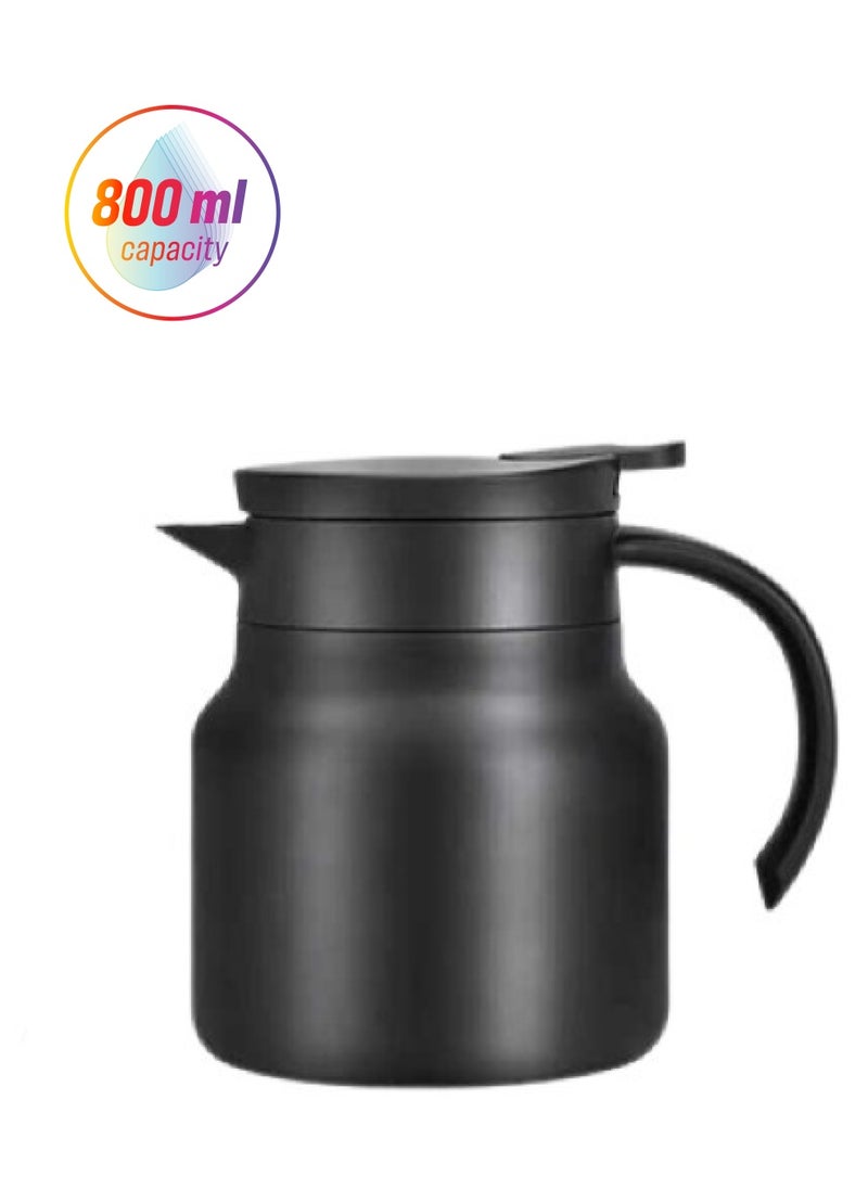 رانك  ترمس قهوة حافظ للحرارة والبرودة أسود 800 مل  - Image 1