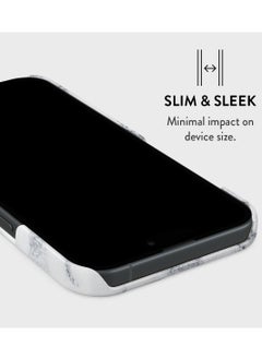 BURGA iPhone 15 Case, 2 Piece Hard Shell + TPU Silicone Interior, Shock Absorption, All Port Accessible, Raised Bezel For Screen & Camera Protection, Never Fading HQ Print,White Winter  - Image 4