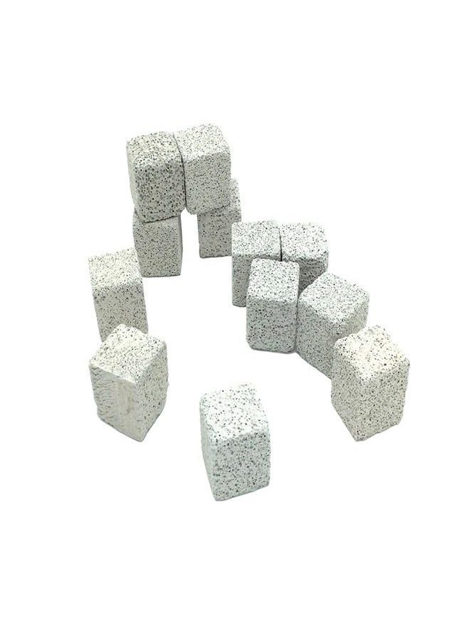 Shelltech 12 Pack Small Animal Lava Bites, Hamster Chew Toys Chew Treats Teeth Grinding Block for Hamster Chinchilla (12 Pack-Square-Mini) - Image 3