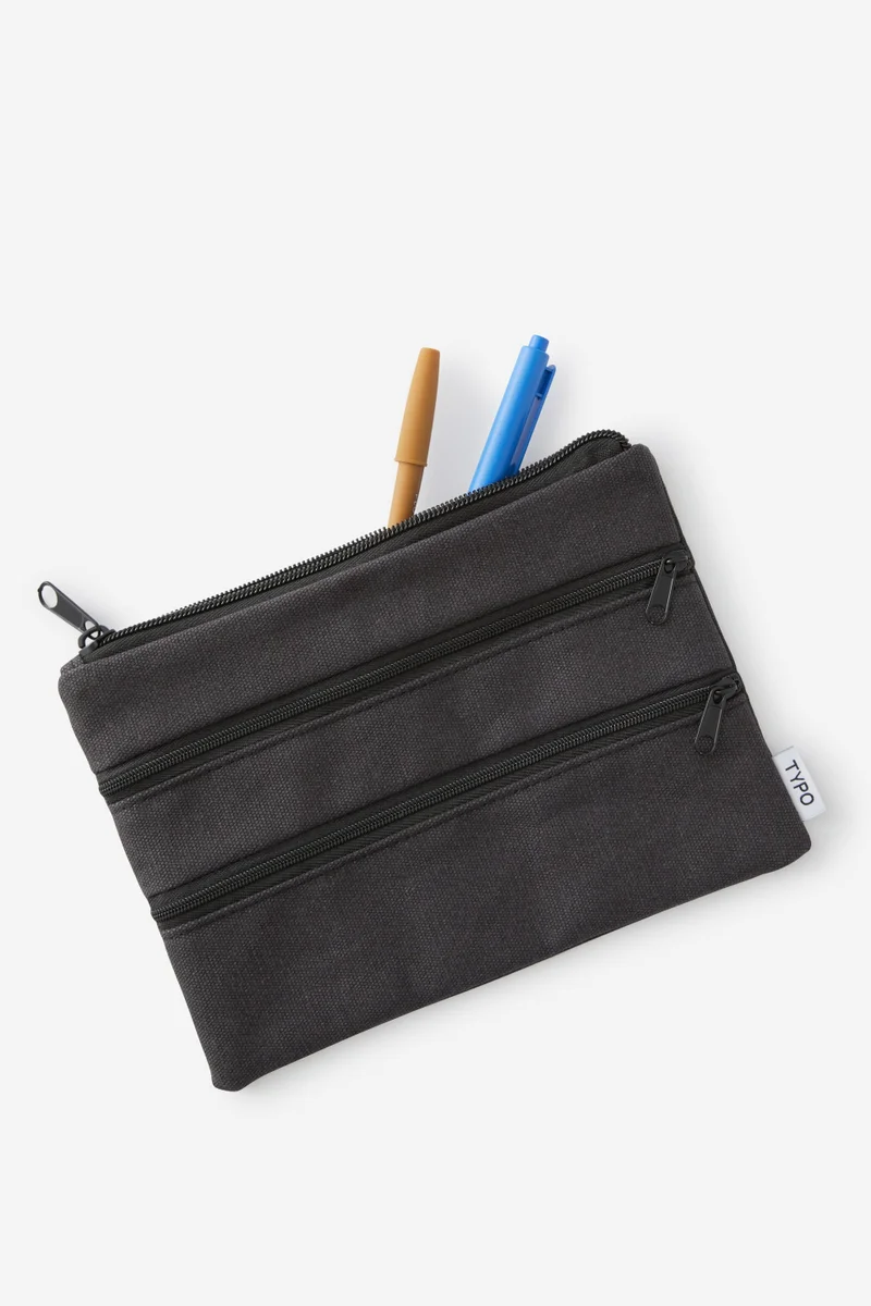 Typo Double Campus Pencil Case
