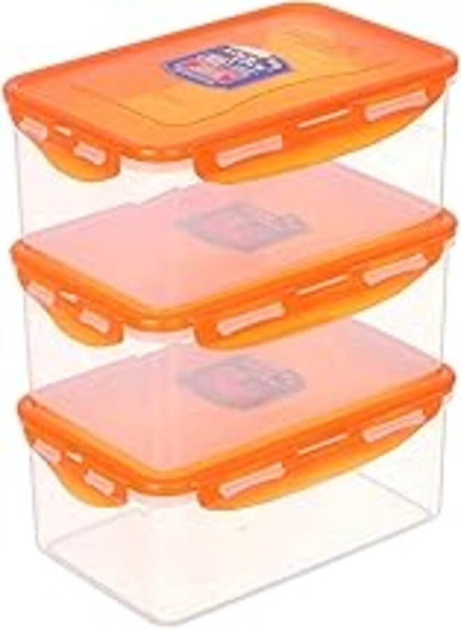 LocknLock HPL817H COLOR LID 3P SET (HPL817HRx1/ HPL817HBx1/ HPL817HGx1)