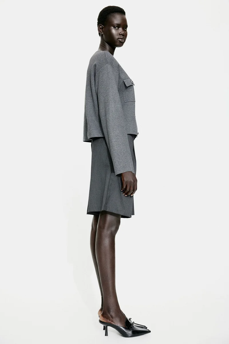 اتش اند ام Pocket-Detail Cardigan
