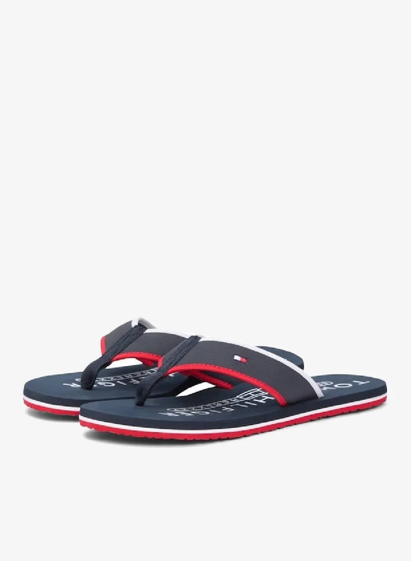 TOMMY HILFIGER Flag Embroidery Flip-Flops