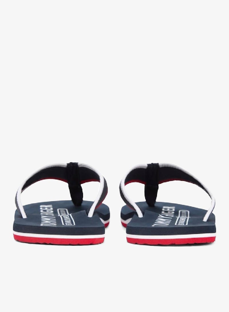 TOMMY HILFIGER Flag Embroidery Flip-Flops - Image 3