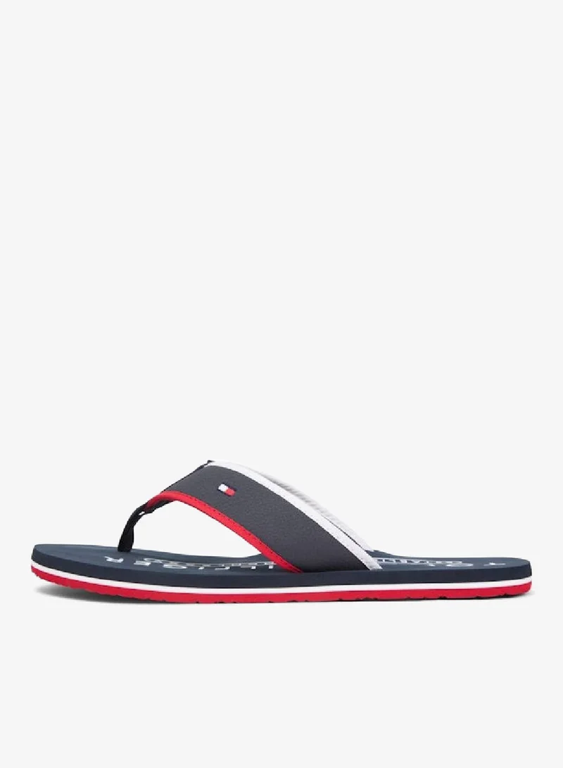 Flag Embroidery Flip-Flops