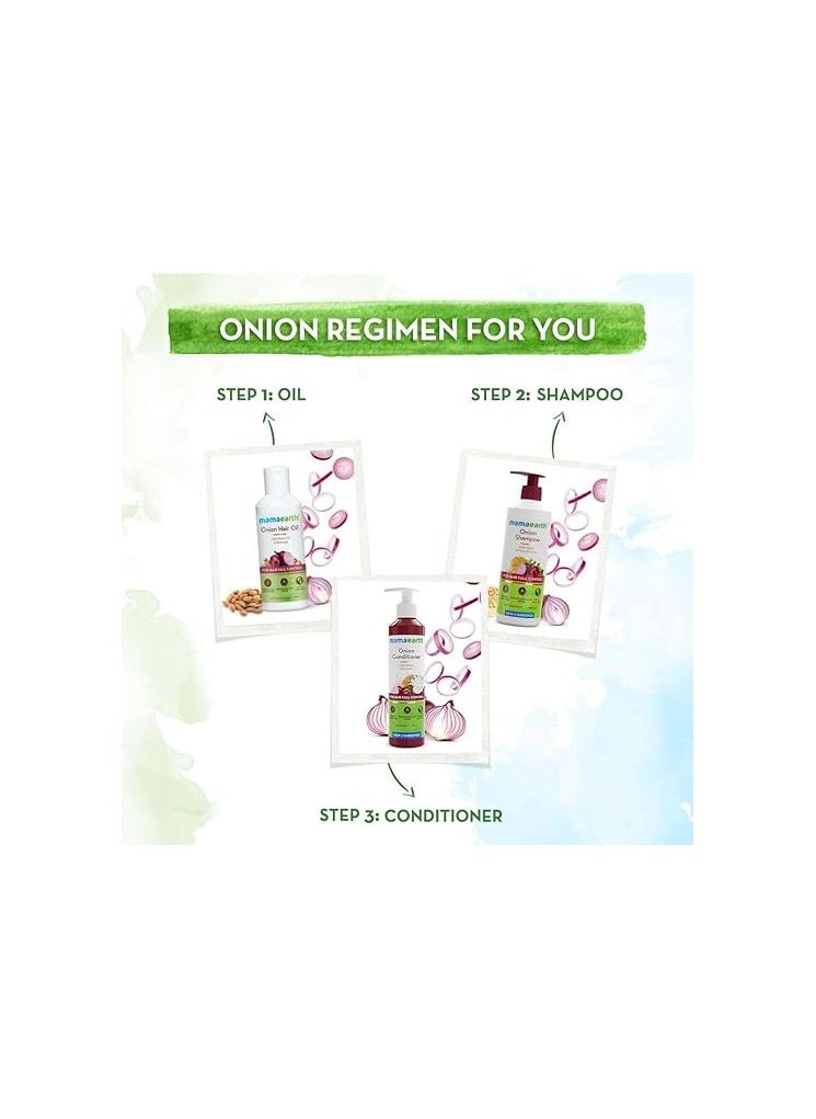 Mamaearth Onion Shampoo Pack of 2-400ml