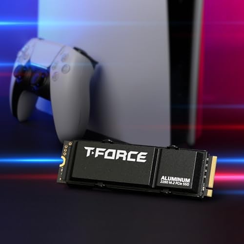 TEAMGROUP T-Force G70 PRO Aluminum Heatsink 2TB DRAM SLC Cache 3D TLC NAND NVMe InnoGrit PCIe Gen4x4 M.2 2280 Gaming Internal SSD Works with PS5 Read/Write 7400/6800 MB/s TM8FFH002T0C128 - Image 4