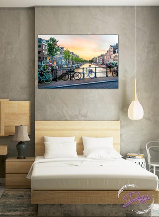 Bicycles on Bridge 3D Decorative Wall Art Wall Decor Card Board  Home Decor  For Drawing Room, Living Room, Bedroom, Kitchen or Office  60CM x 40CM - pzsku/ZECA6B114337B05C4591DZ/45/_/1685643235/79d4a83b-6032-4f99-b5e5-a9b8143e5201