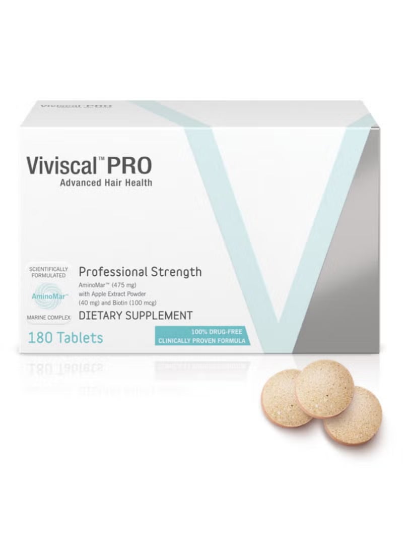 Viviscal Professional Dietary Supplement 180 Tablets (3 Month Supply) - Image 1