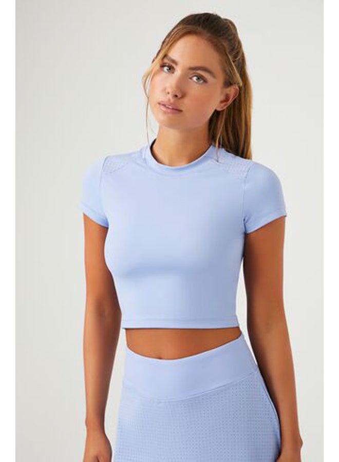 FOREVER 21 Active Perforated Crop Top - Image 1