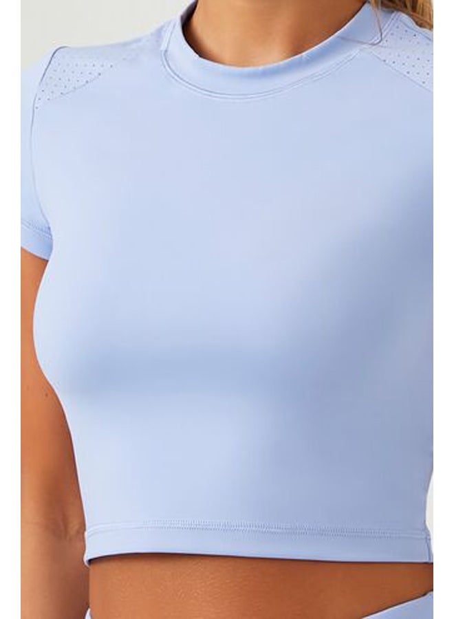 FOREVER 21 Active Perforated Crop Top - Image 5
