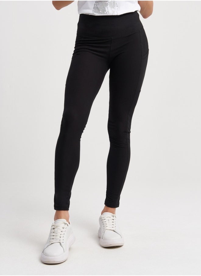 High-Waisted Black Leggings - pzsku/ZECA716112458462A0F4EZ/45/_/1733024257/58f9d04b-4526-4d5c-8643-ea9705fbde71