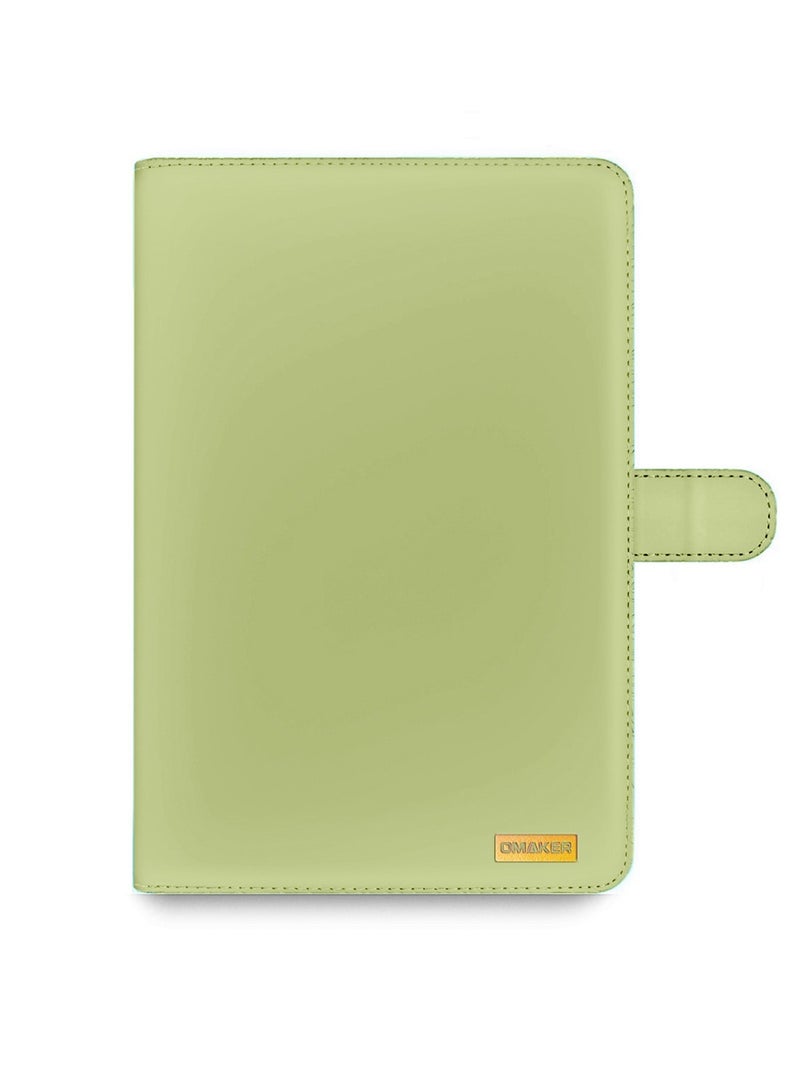 OMAKER Premium Quality Leather Smart Flip Case Full Protective Cover With Magnetic Stand For Xiaomi Redmi Pad SE 11 Inch 2023 – Green - Image 2